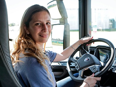 Conductoras de Scania